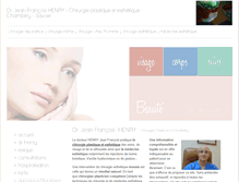 Tablet Screenshot of chirurgie-esthetique-savoie.fr